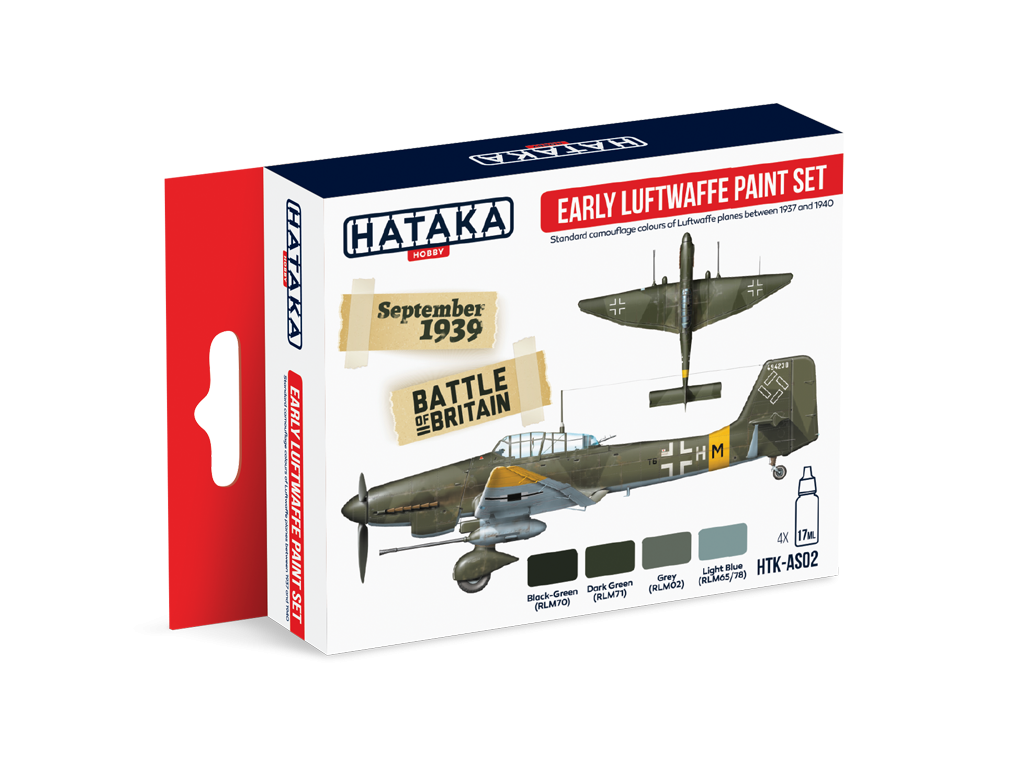 Early Luftwaffe Paint Set