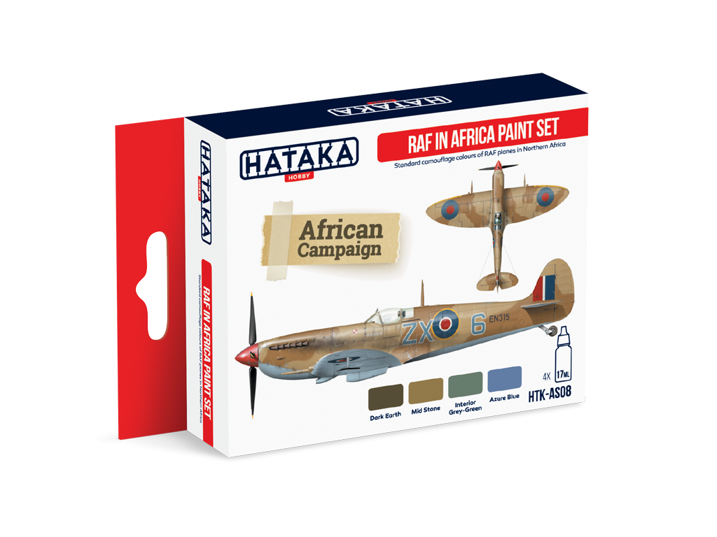 RAF in Africa paint set