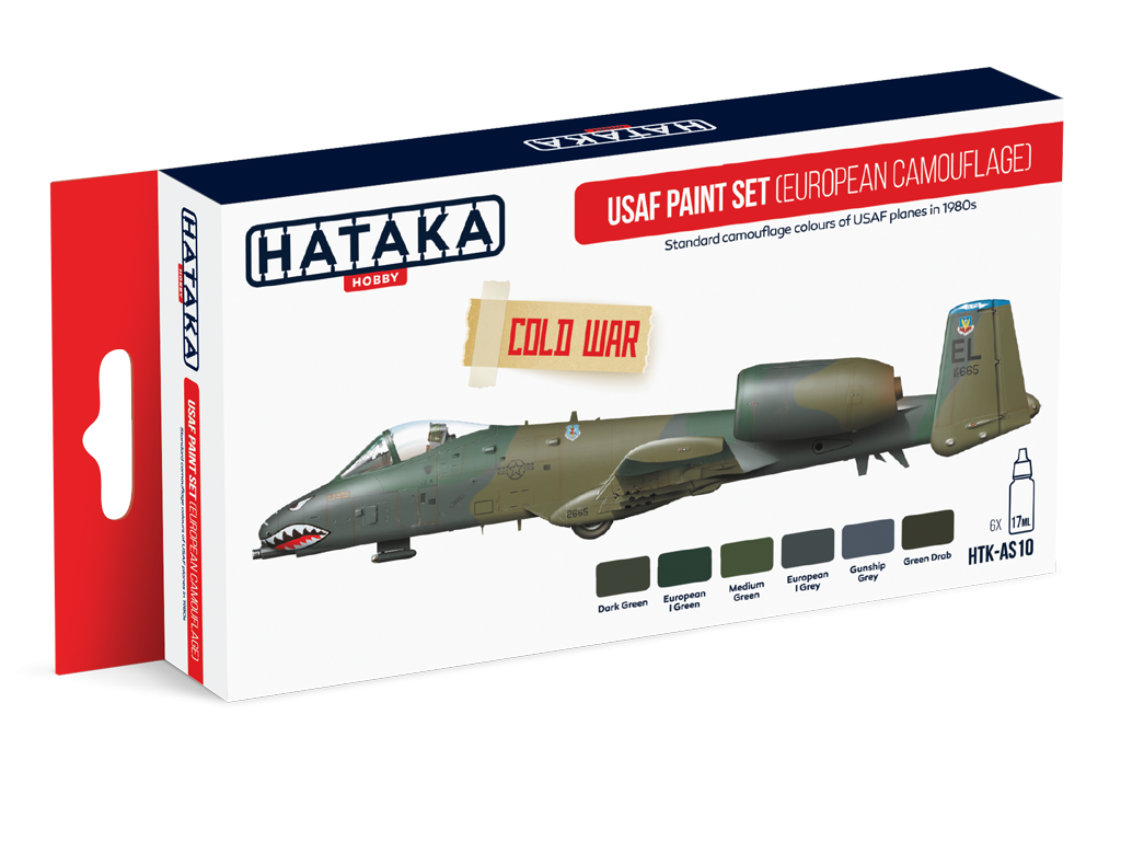 USAF Paint Set (European Camouflage)