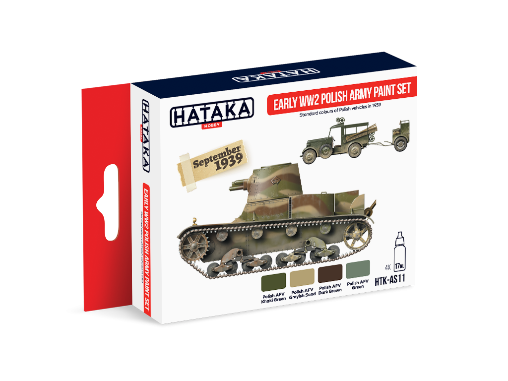 Early WW2 Polish Army paint set