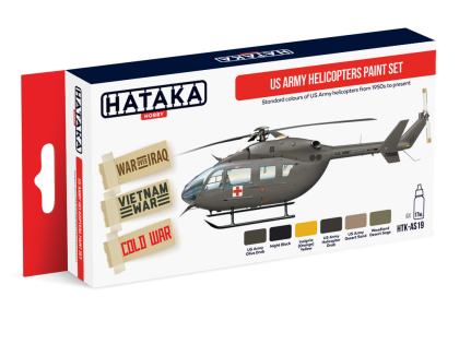 US Army Helicopters Paint Set