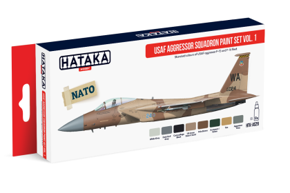 USAF Aggressor Squadron paint set vol. 1