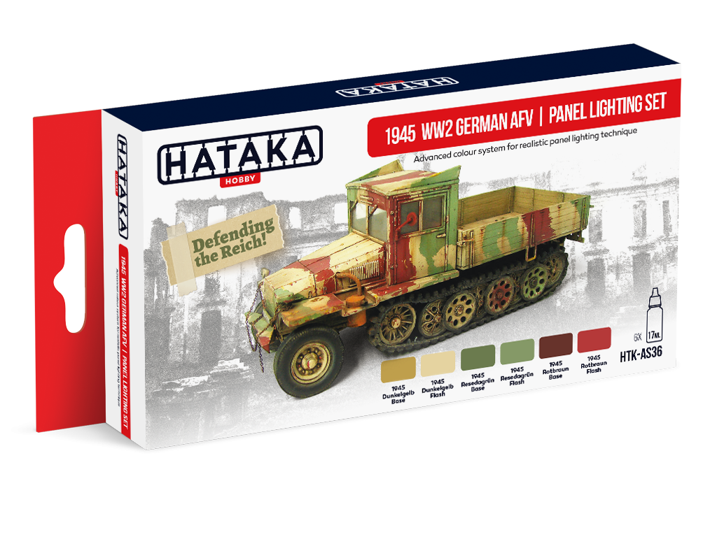 1945 WW2 German AFV | panel lighting set