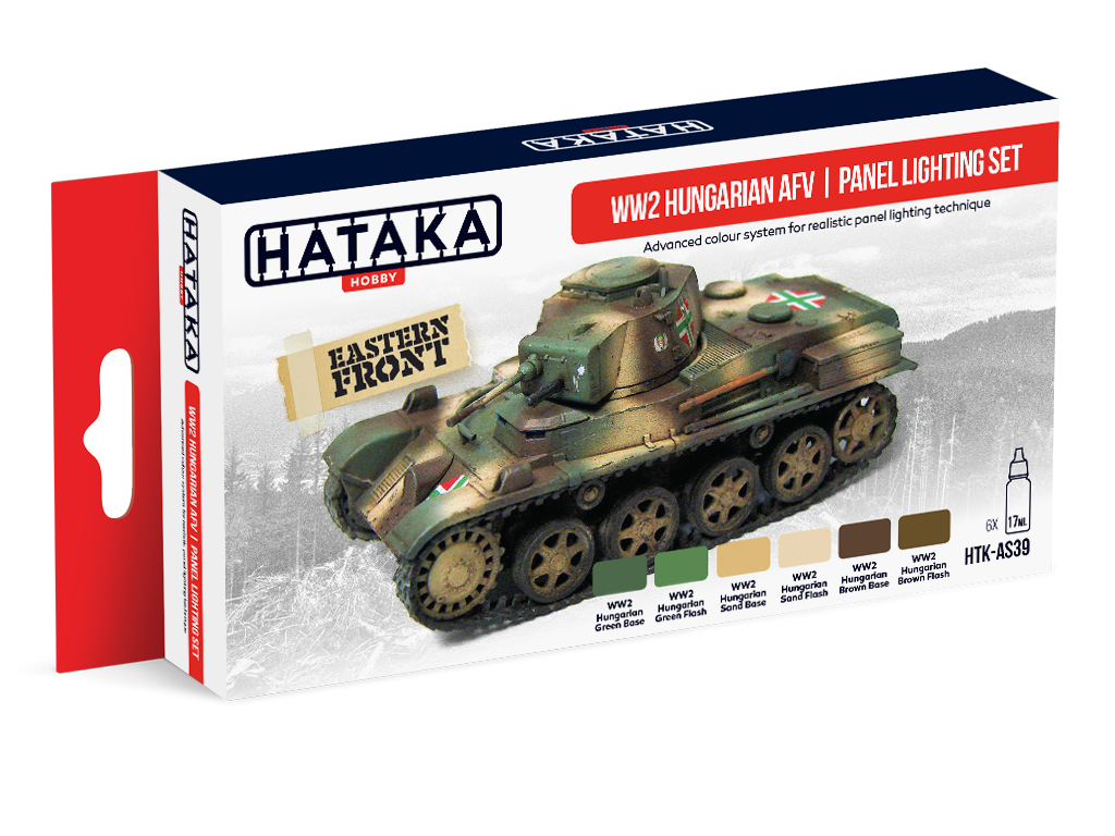 WW2 Hungarian AFV - Panel Lighting Set