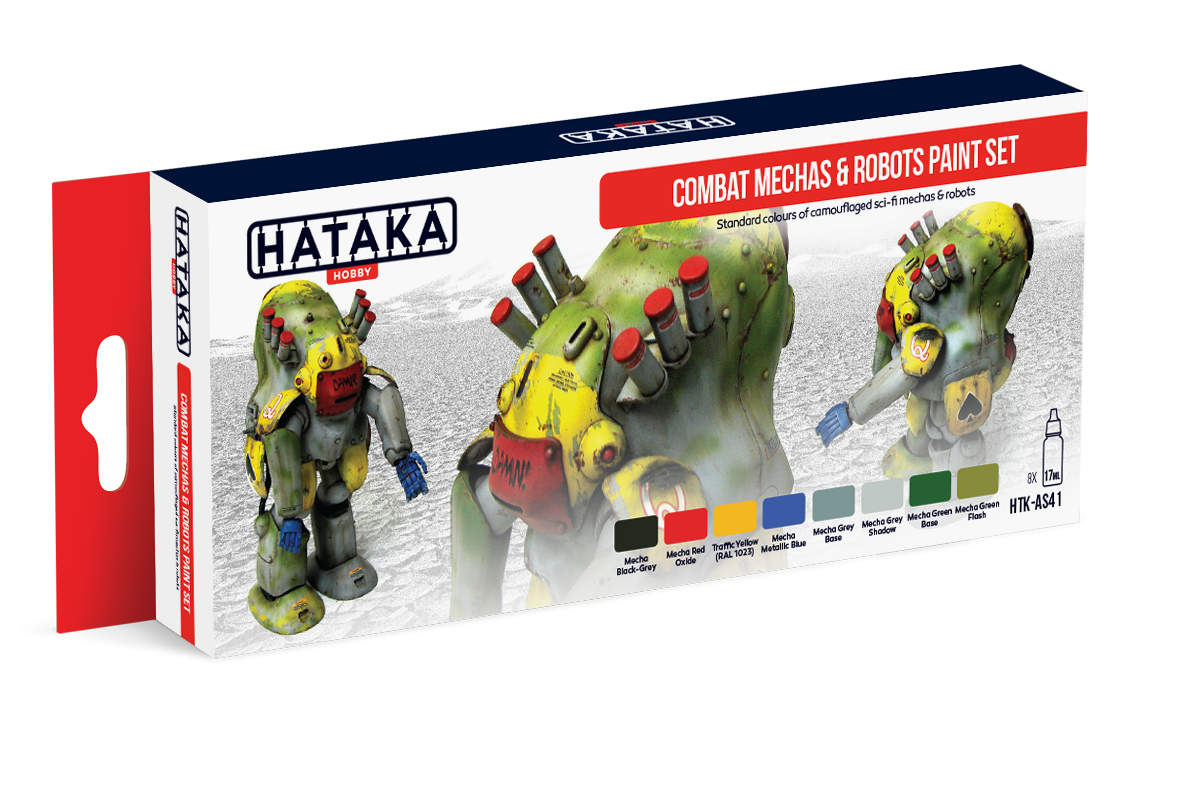 Combat Mechas & Robots paint set