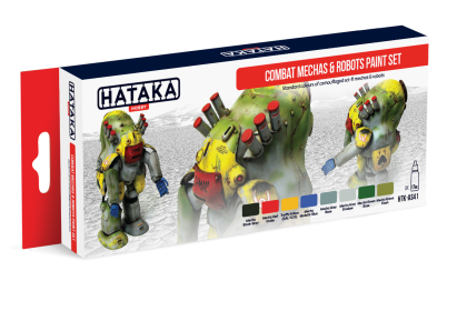 Combat Mechas & Robots paint set