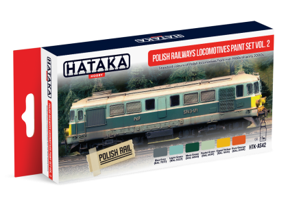 Polish Railways locomotives paint set vol. 2