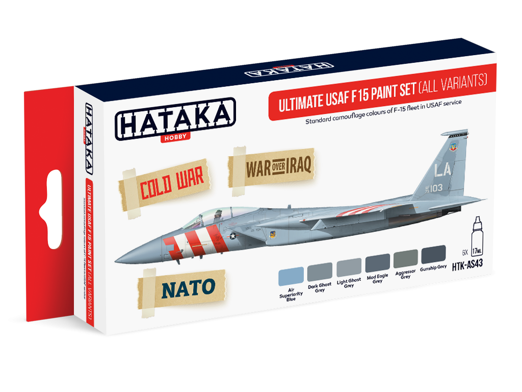 Ultimate USAF F-15 paint set (all variants)