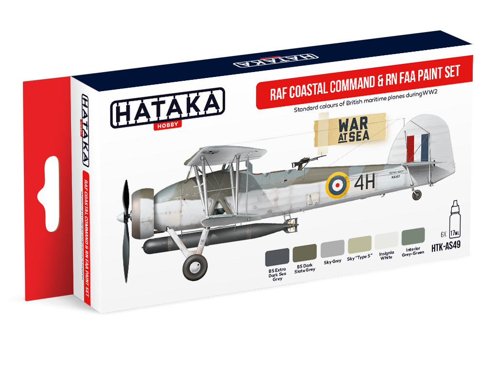 RAF Coastal Command & RN FAA Paint Set