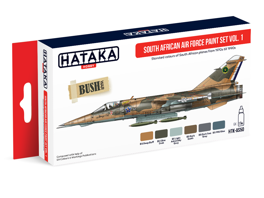 South African Air Force paint set vol. 1