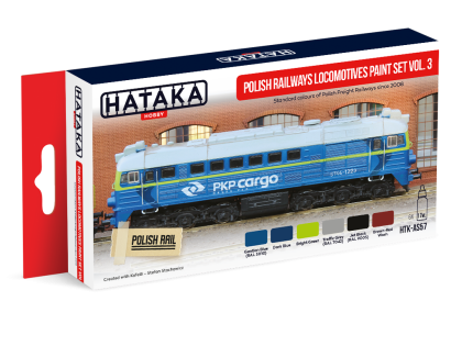 Polish Railways locomotives paint set vol. 3