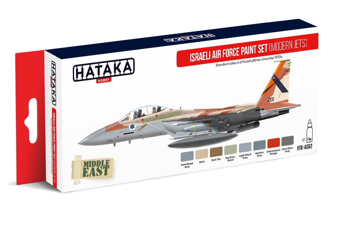 Israeli Air Force Paint Set (Modern Jets)