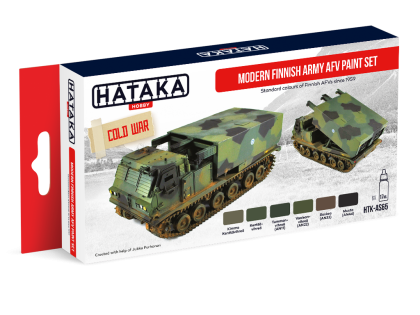 Modern Finnish Army AFV paint set