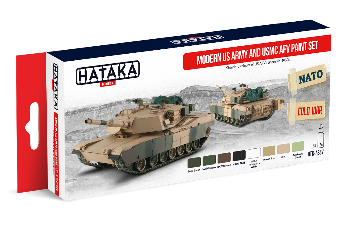 Modern US Army and USMC AFV Paint Set