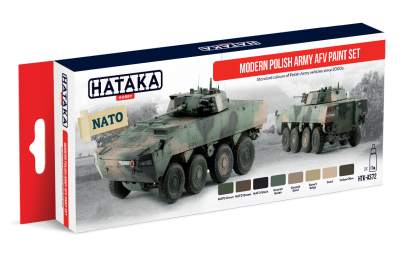 Modern Polish Army AFV Paint Set