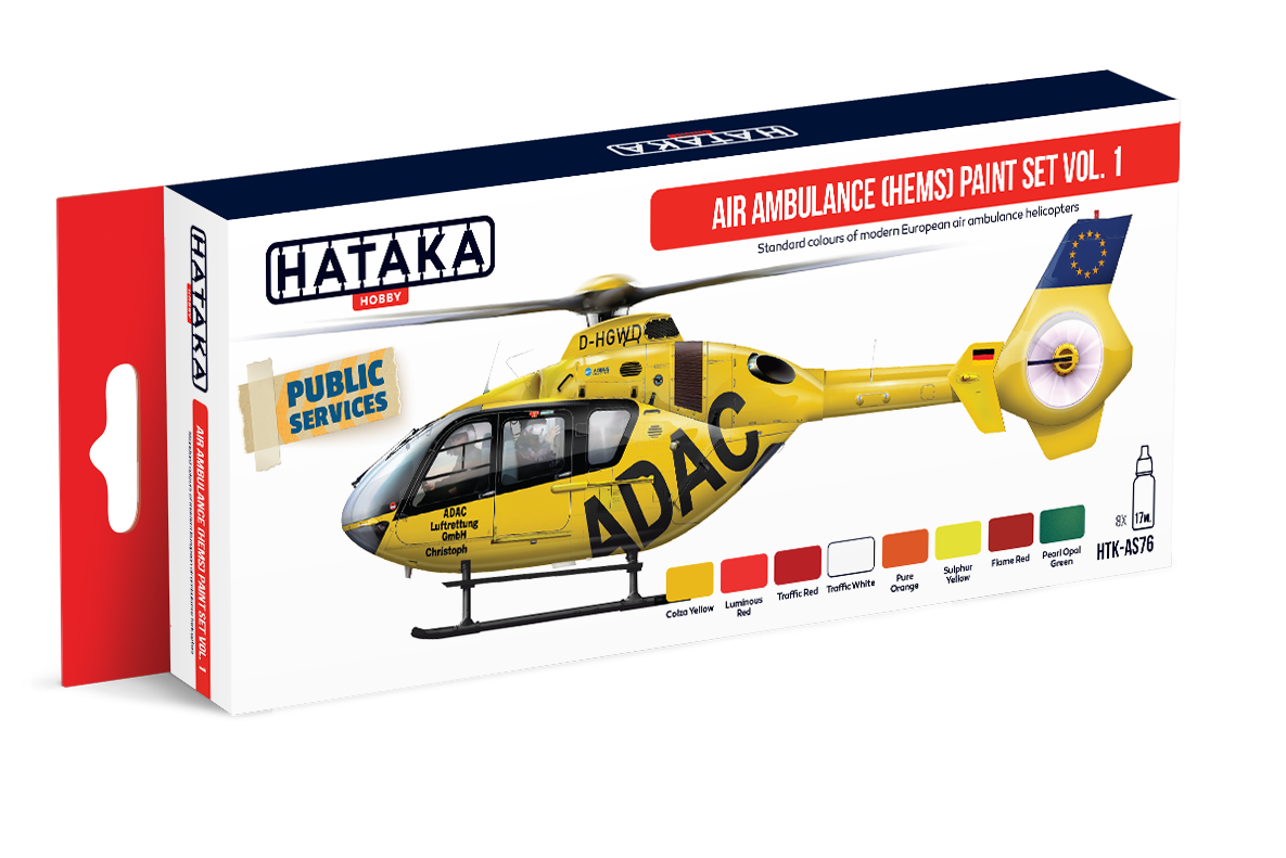 Air Ambulance (HEMS) paint vol. 1