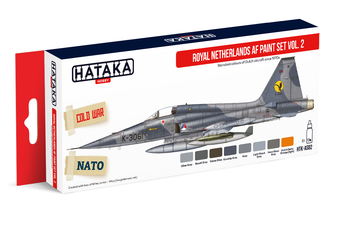 Royal Netherlands AF Paint Set Vol.2