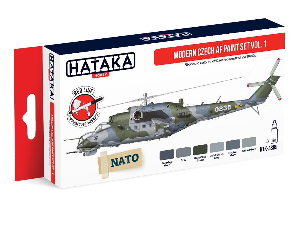 Modern Czech AF paint set vol.1