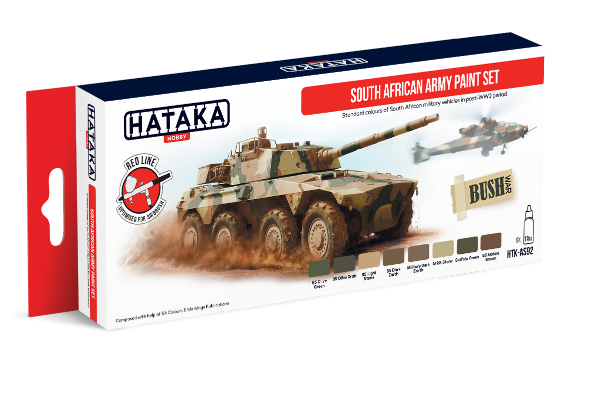 South African Army paint set