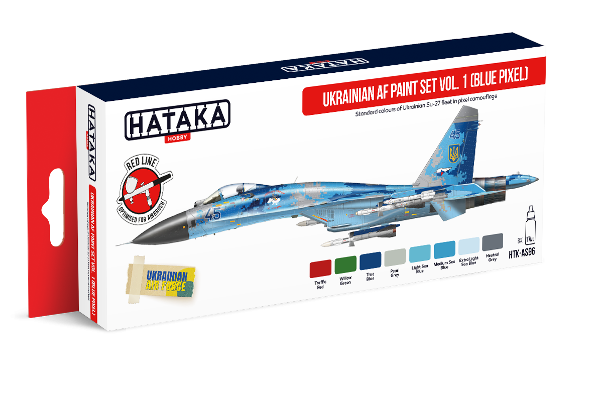 Ukrainian AF paint set vol. 1 (Blue Pixel)