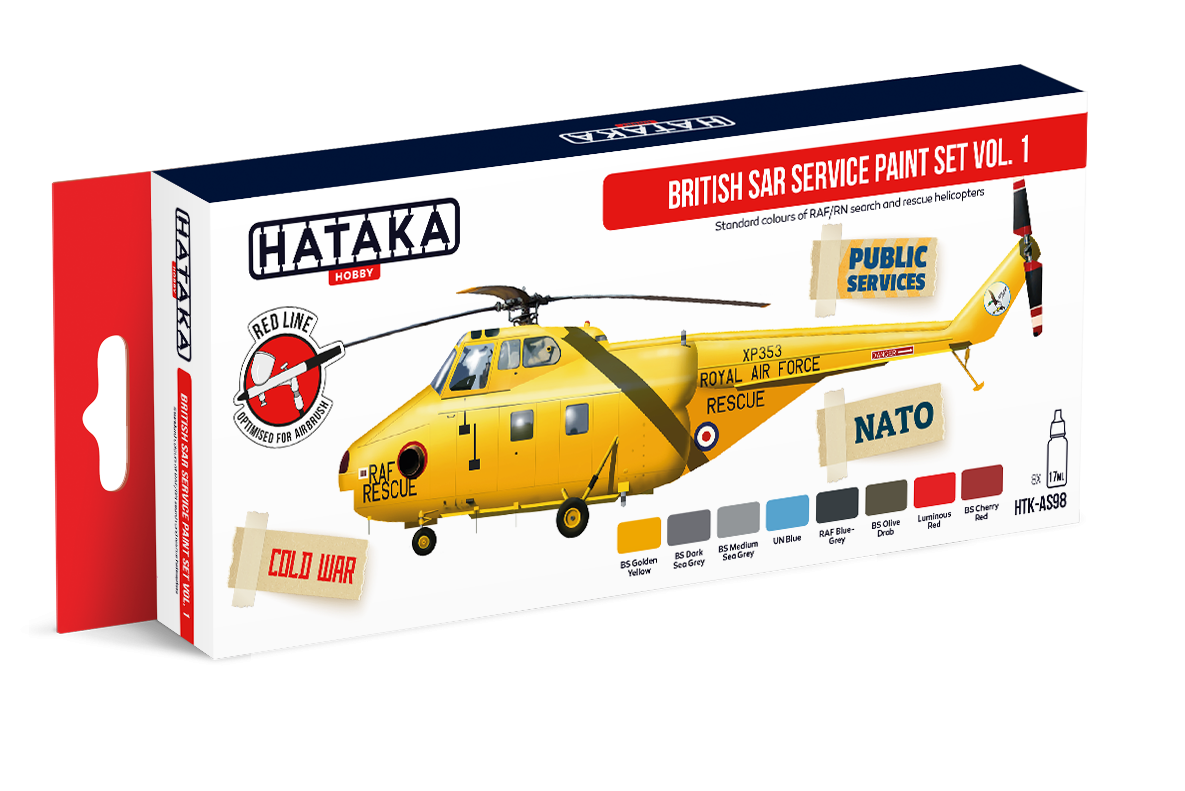 British SAR Service paint set vol.1
