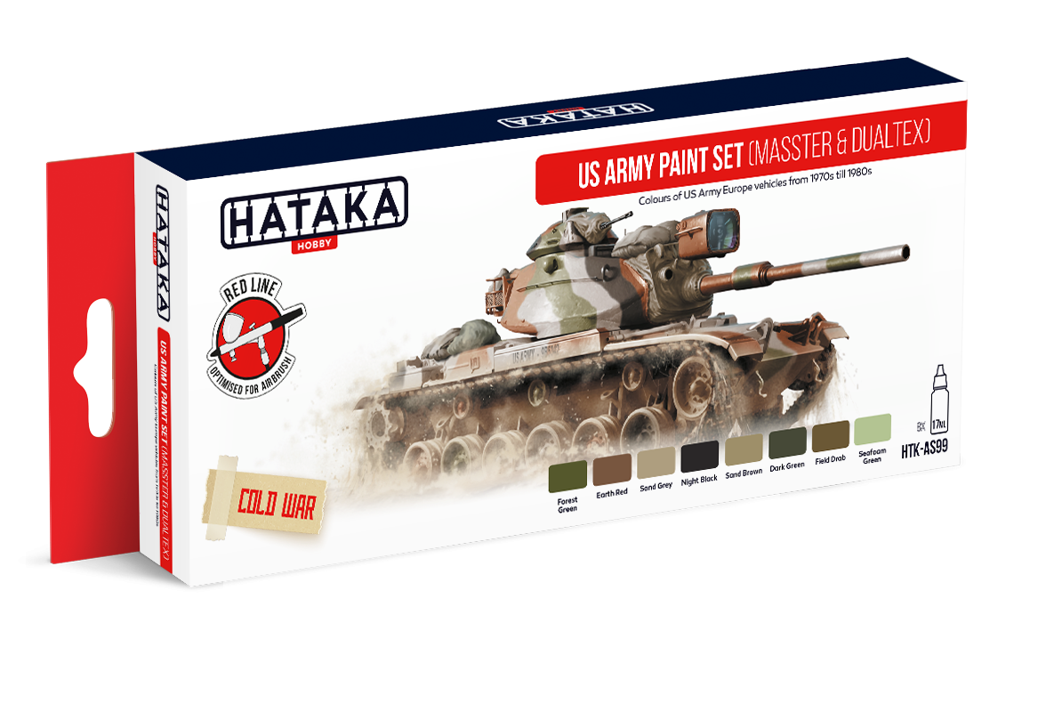 US Army paint set (MASSTER & DUALTEX)