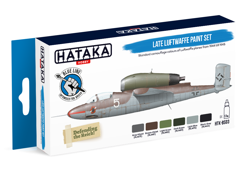 Late Luftwaffe paint set