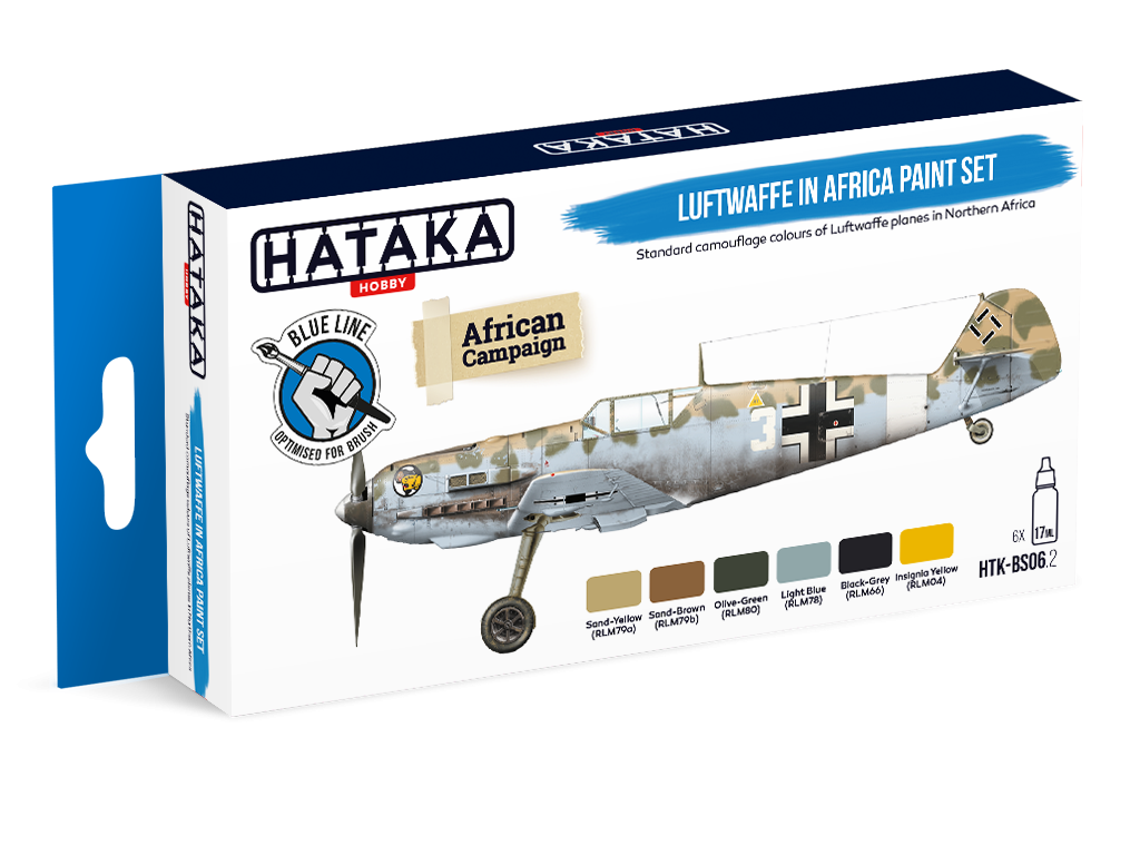 Luftwaffe in Africa paint set