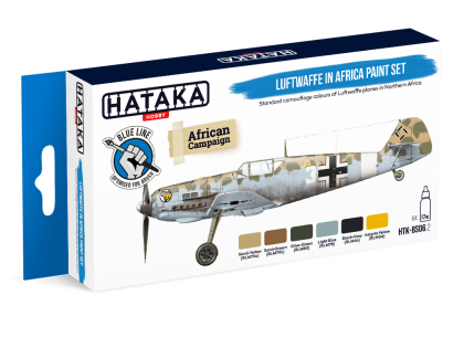 Luftwaffe in Africa paint set