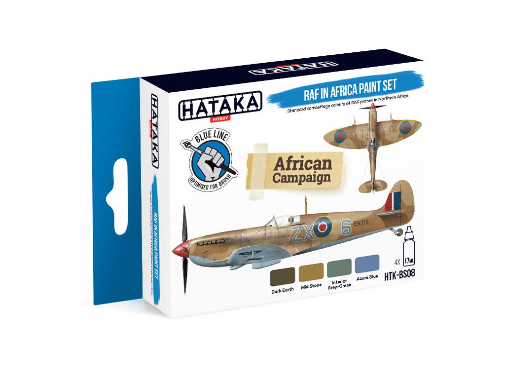 RAF in Africa paint set