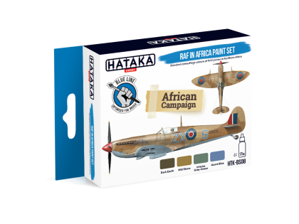 RAF in Africa paint set