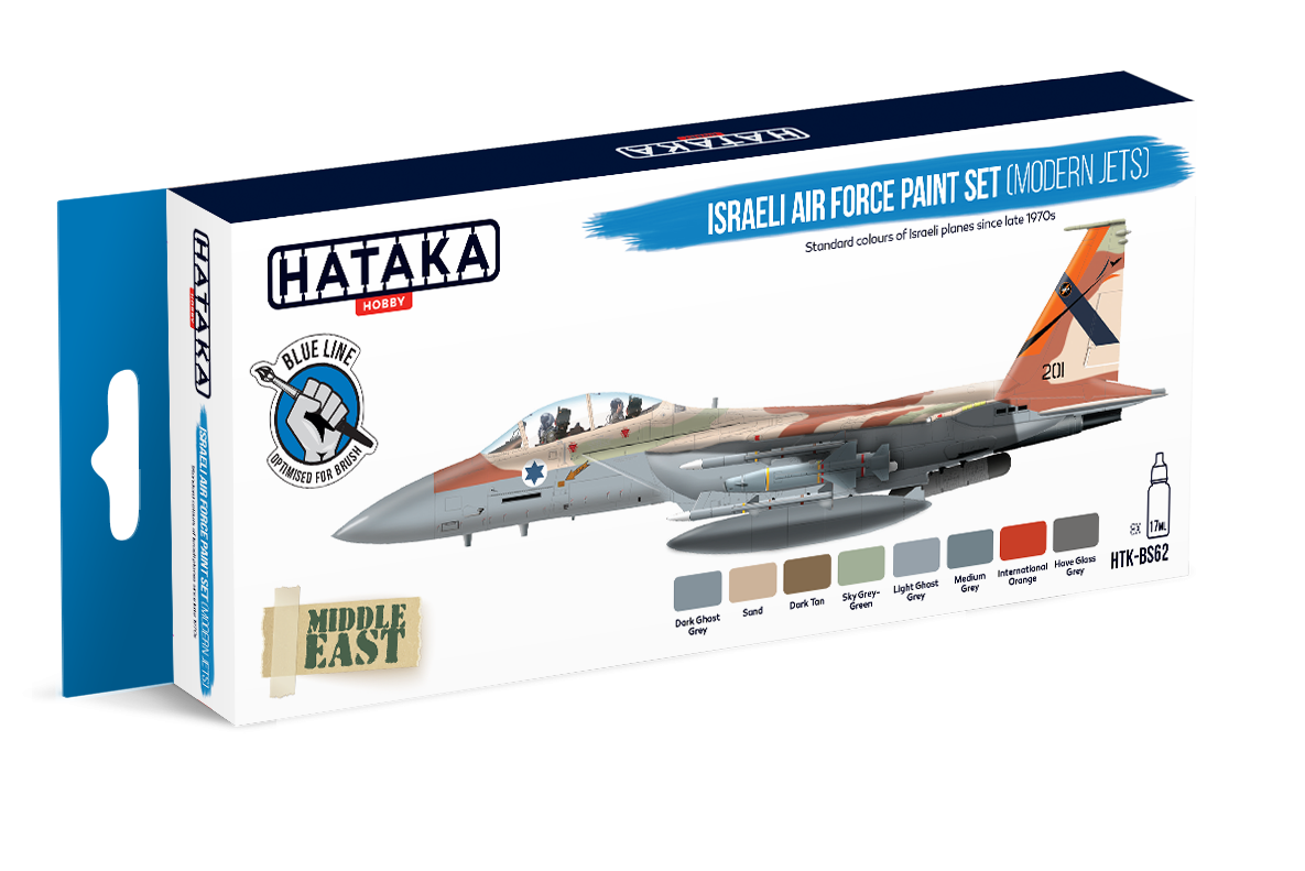 Israeli Air Force paint set (modern jets)