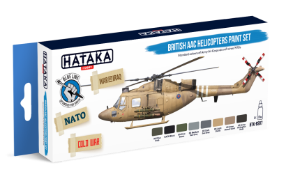 British AAC Helicopters paint set