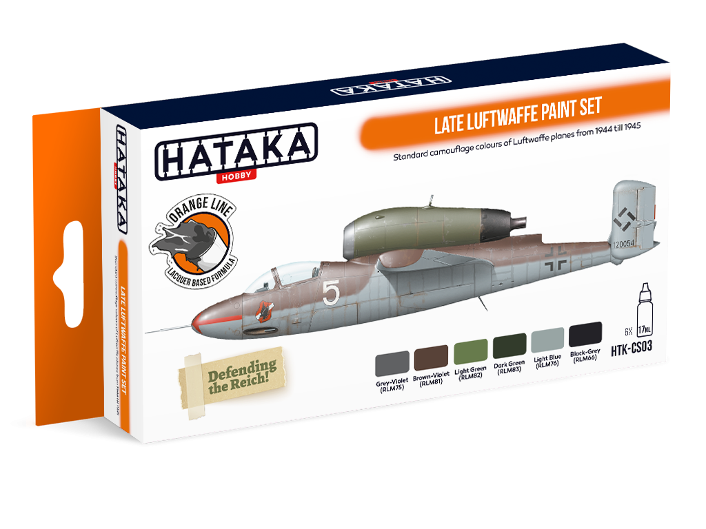 Late Luftwaffe paint set