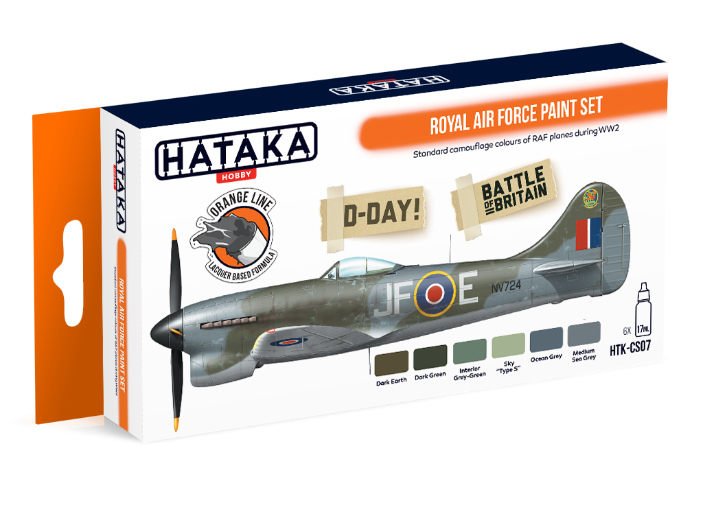 Royal Air Force paint set