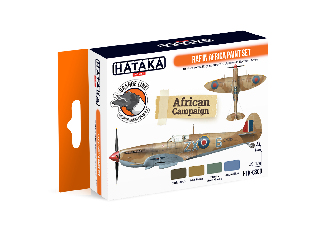 RAF in Africa paint set