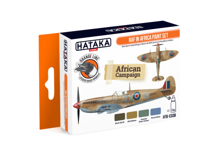 RAF in Africa paint set