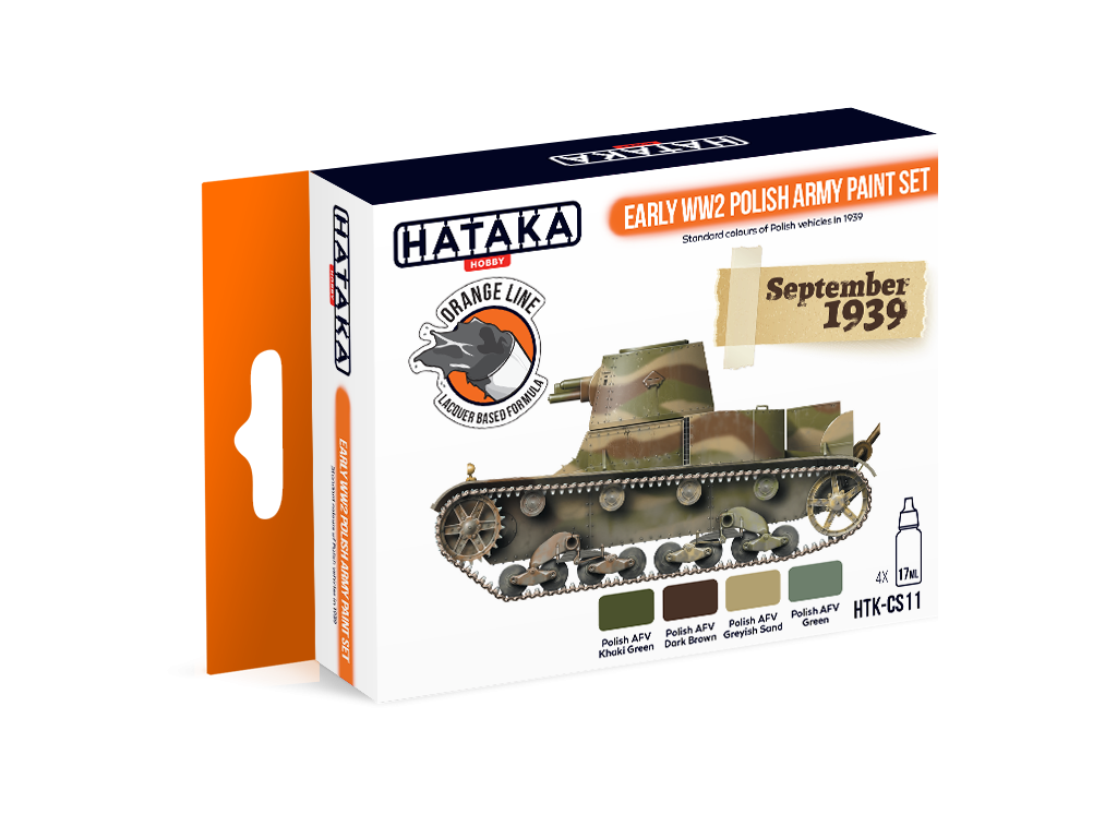 Early WW2 Polish Army paint set