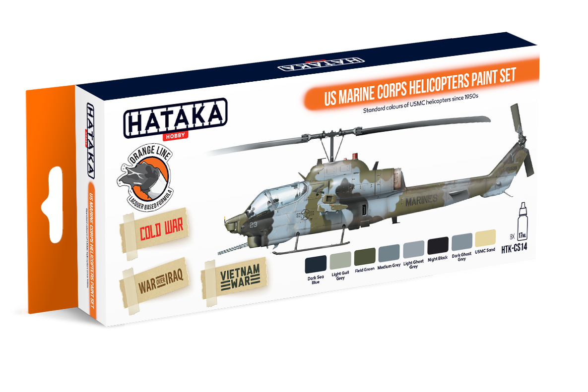 US Marine Corps Helicopters Paint Set