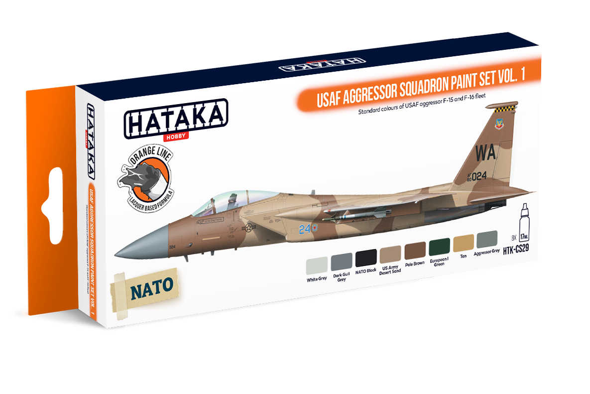 USAF Aggressor Squadron paint set vol. 1