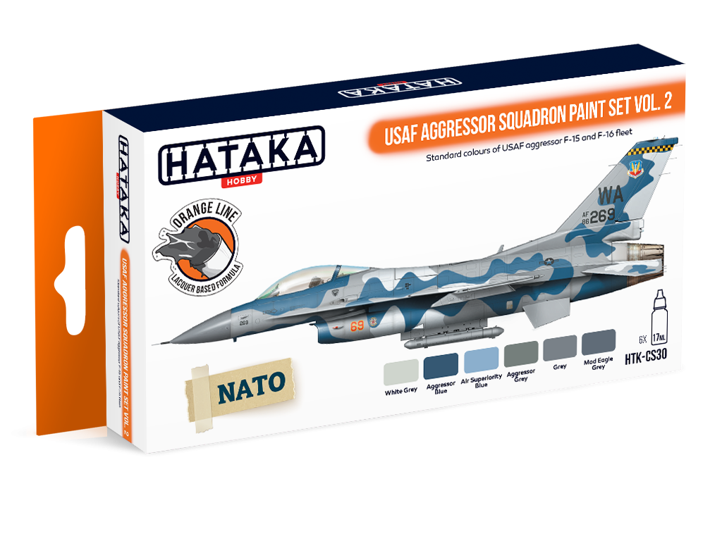 USAF Aggressor Squadron paint set vol. 2