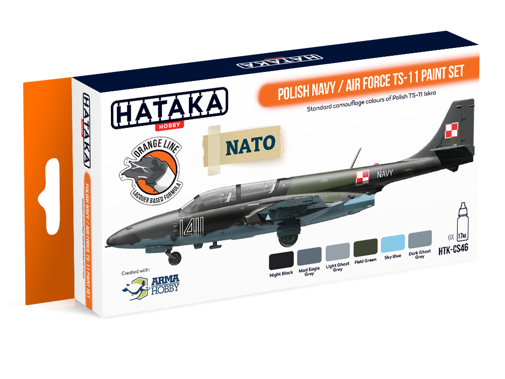 Polish Navy / Air Force TS-11 paint set