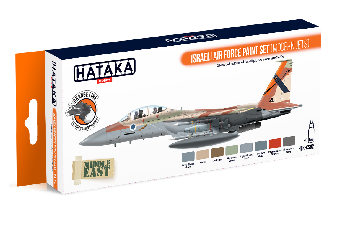 Israeli Air Force Paint Set (Modern Jets)