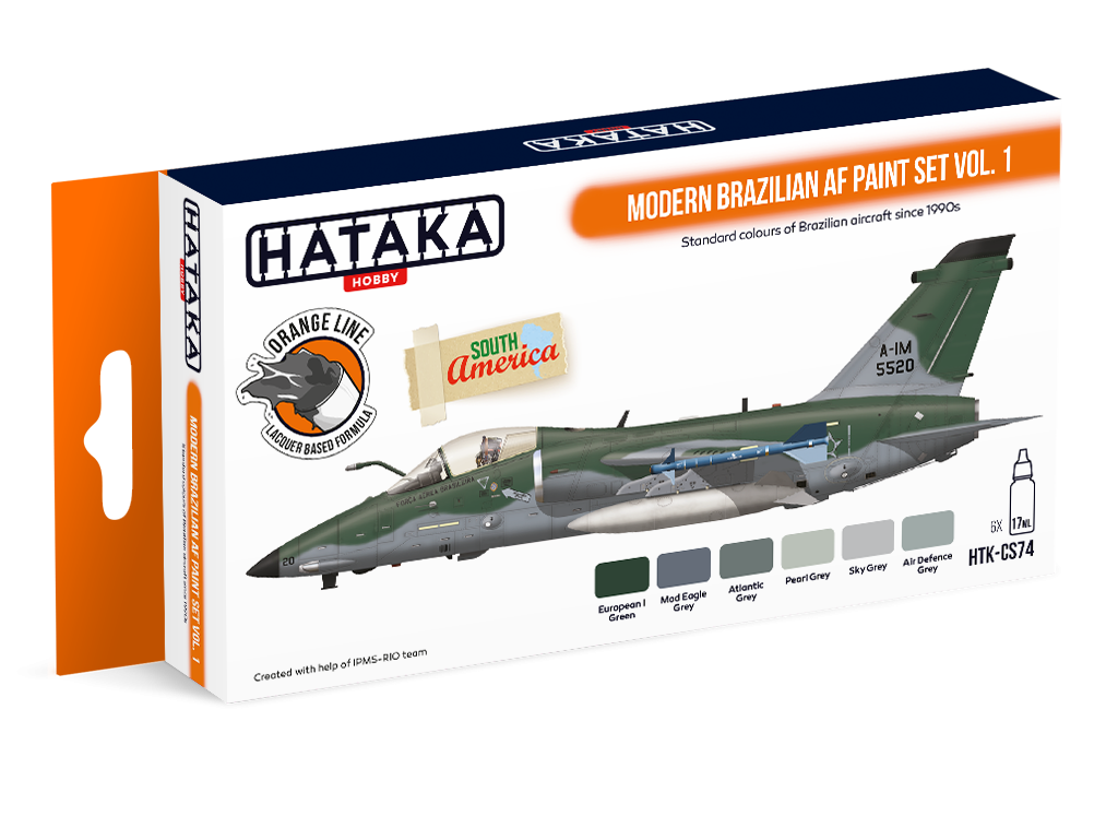 Modern Brazilian AF paint set vol. 1