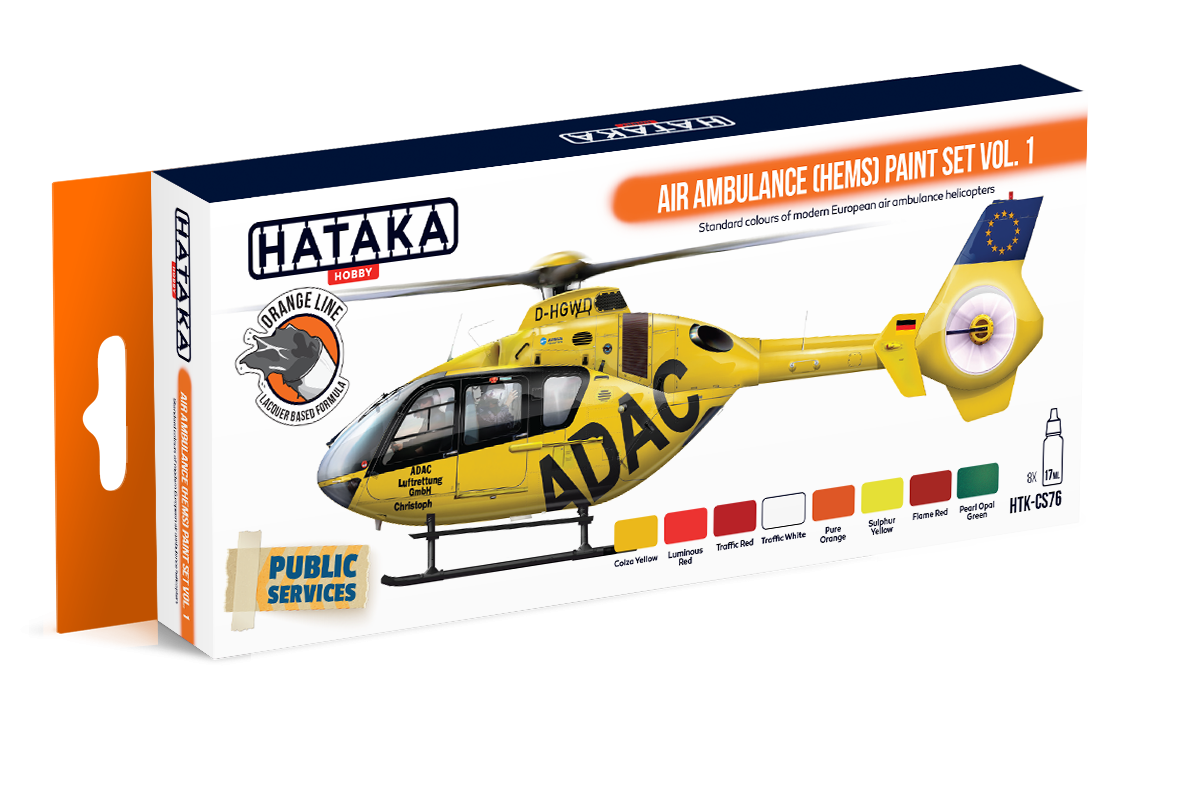 Air Ambulance (HEMS) paint vol. 1