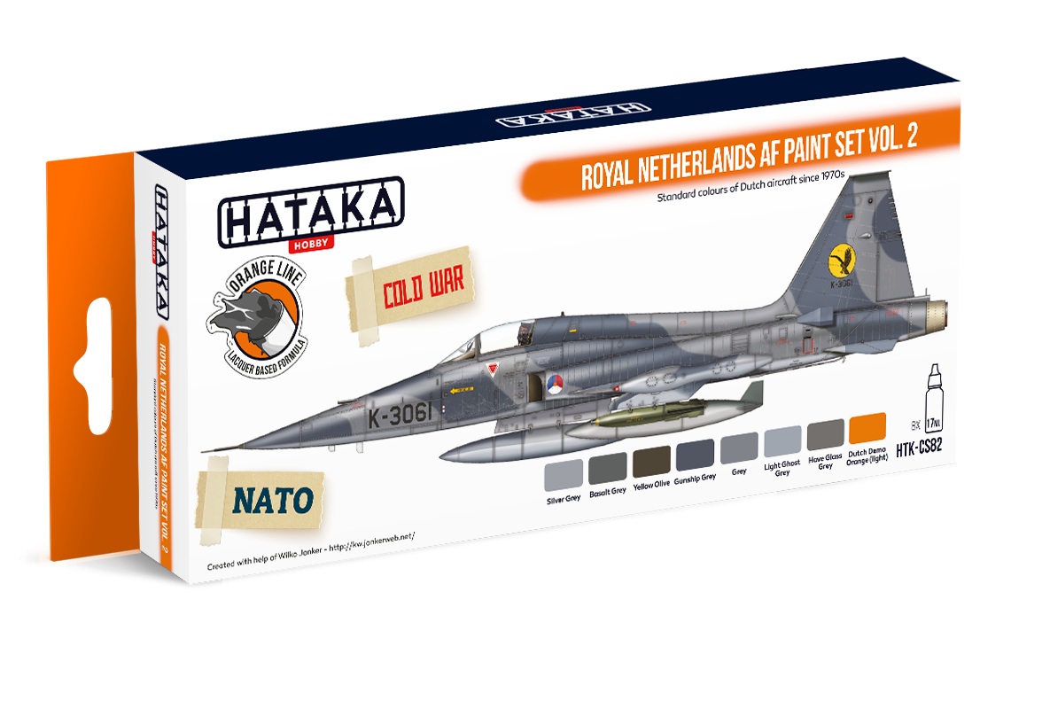 Royal Netherlands AF paint set vol. 2