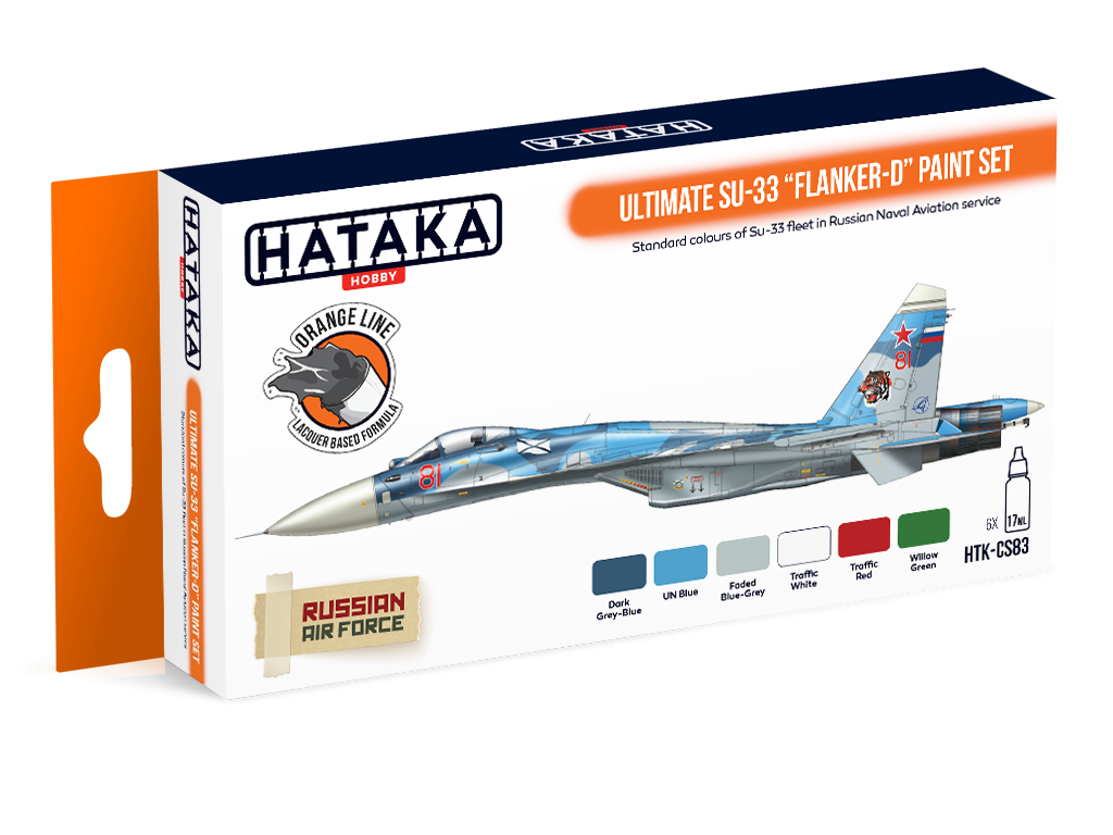 Ultimate Su-33 „Flanker-D” paint set