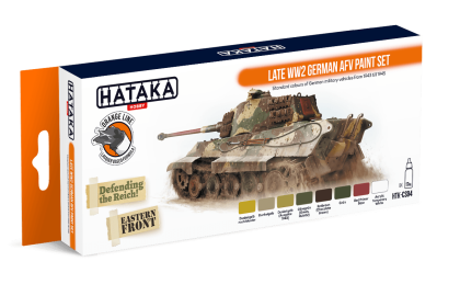 Late WW2 German AFV paint set