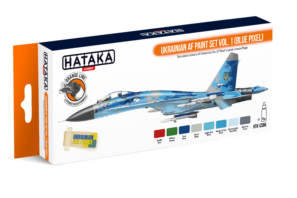 Ukrainian AF paint set vol. 1 (Blue Pixel)