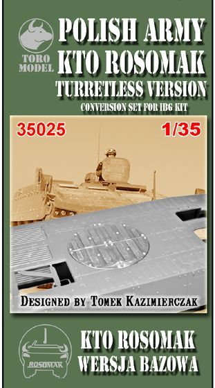 1:35 Polish Army - KTO ROSOMAK turetless version for IBG
